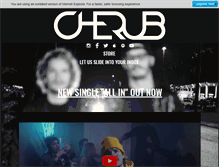 Tablet Screenshot of cherublamusica.com